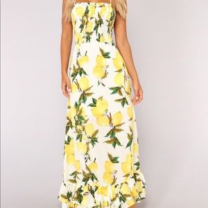 When life gives you lemons sundress